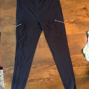Athleta High Rise Moto Drifter Leggings